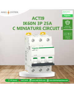 ACTI9IK60N 3P 25A C MINIATURE CIRCUIT B