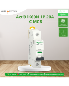 Acti9 iK60N 1P 20A C MCB