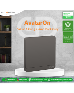 E8331L2LED_DG_G3 - Saklar Avatar On 1 Gang 2 Way